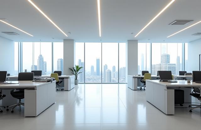 Modern office space of Gulf Audio Solutions in Dubai